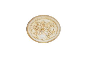 Bassorilievo ovale Angeli