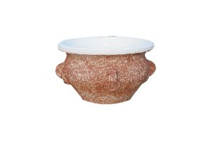 Vaso finta terracotta incanigliato