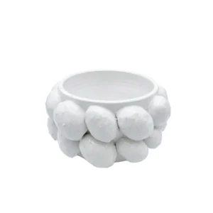 Centrotavola bianco lucido